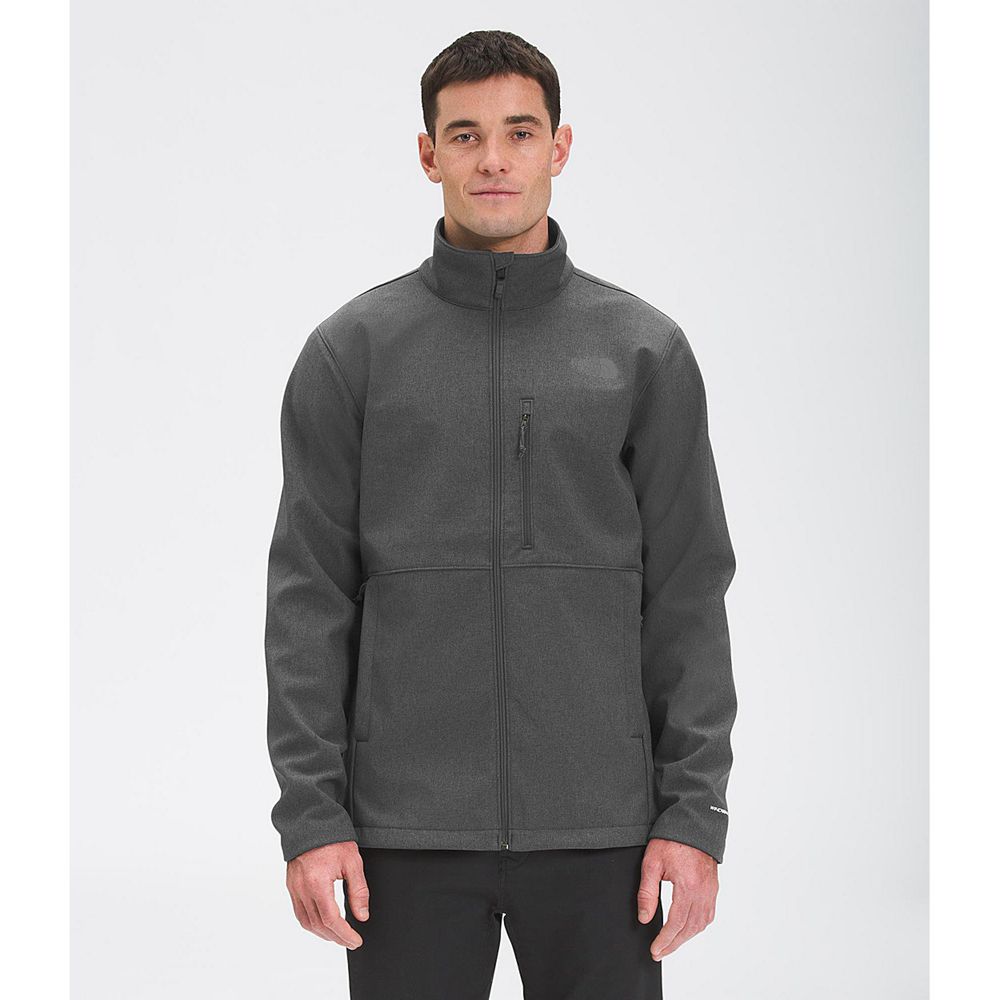 The North Face Softshell Jackets Mens Australia - The North Face Apex Bionic —Tall Dark Grey (NBQ-02